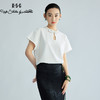 郭培成衣品牌精品系列新中式镂空盘扣小飞袖T恤 商品缩略图4