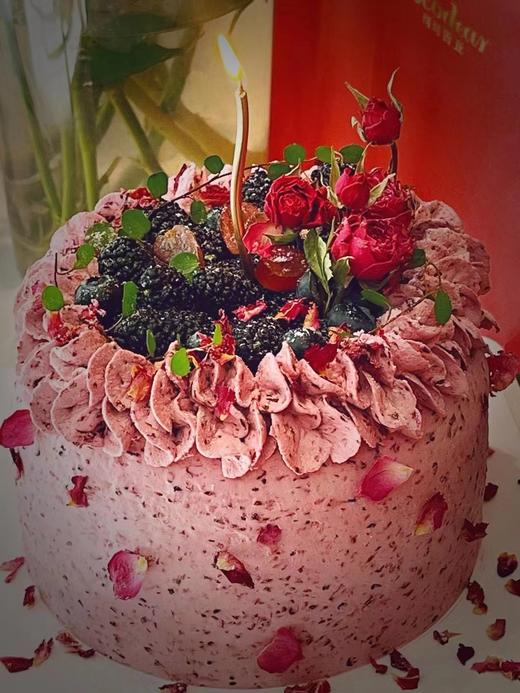 桑葚蓝莓蛋糕 商品图0