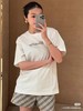 42-2 情侣款 25SS 叛逆浪漫 签名字母/冲浪板骑士 宽松圆领短袖 T袖 商品缩略图3