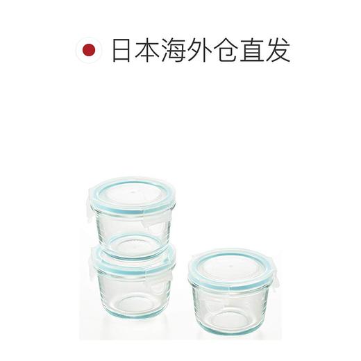 日本进口吉川玻璃保存容器3锁 3个装 商品图2