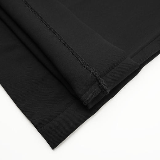 ROMI STUDIO休闲版型百搭显高直筒阔腿裤女后腰松紧长裤子K3212 商品图4