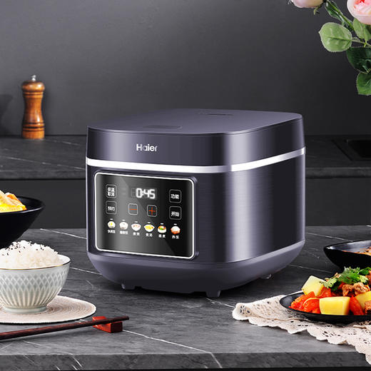 海尔4L触控彩显电饭煲HRC-ZDCA15110 商品图1
