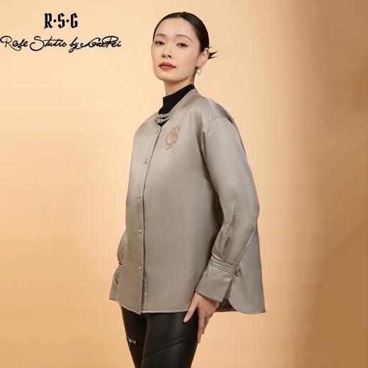 郭培成衣品牌精品系列薄丝绵衬衫外套 商品图2