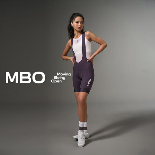 MBO女子肌理背带骑行短裤 25春夏新款EIT双箭头骑行裤T511 (经销商专拍链接，非经销商拍单不发货) 商品图4