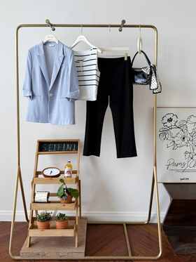 【经典款】【商场同款】诗凡黎夏梭织长裤39F4851241