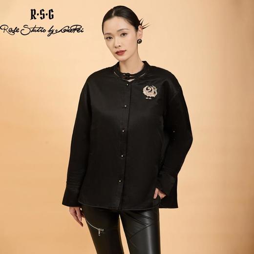 郭培成衣品牌精品系列薄丝绵衬衫外套 商品图4