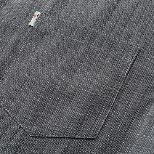 【DB】大依优型大码夏装多色短袖衬衫新款宽松免烫透气大码透气上衣半袖男士衬衣 商品图7