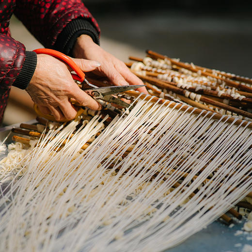 非遗美食 桐伊味新合索面 桐庐纯手工索面 劲道爽滑自然发酵纯天然0添加 商品图2