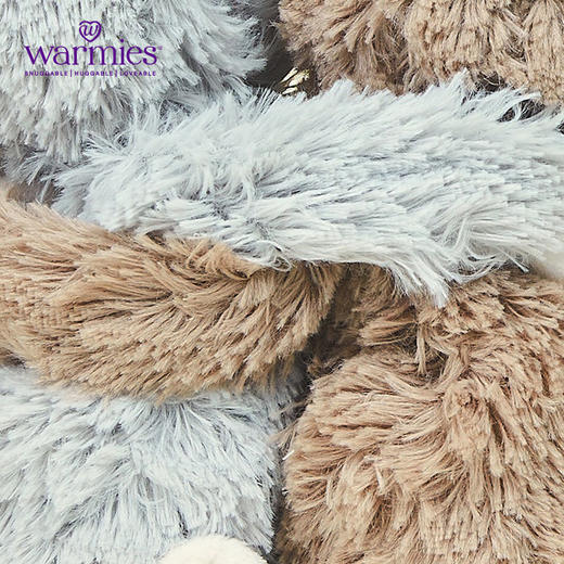 英国warmies 树懒抱抱安抚玩偶公仔送礼毛绒可加热抱枕 商品图3