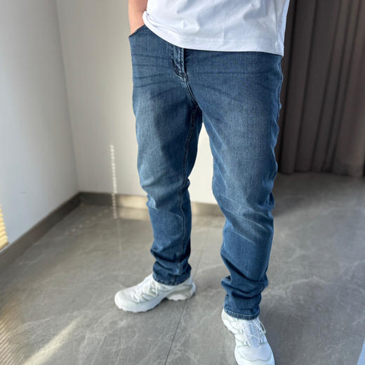 剪刀家男士弹力小脚款牛仔裤333 商品图3