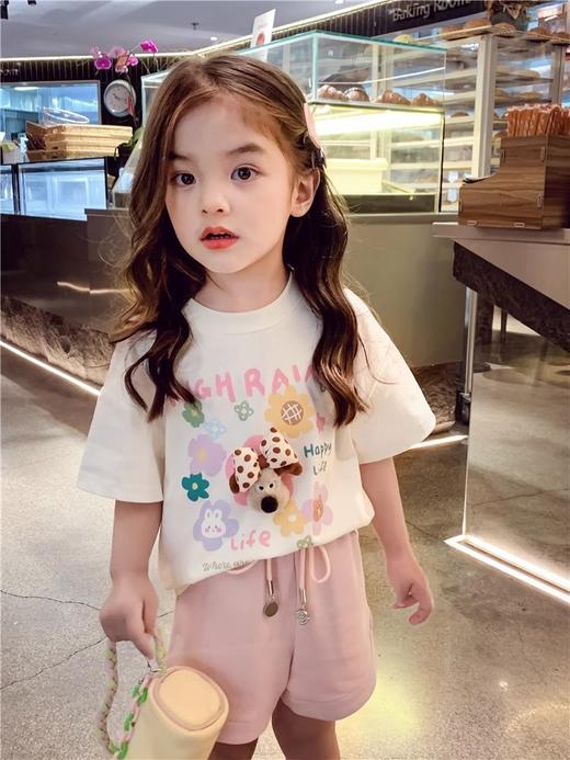 【59.8🉐2️⃣件！】立体玩偶亲子款短袖T恤，品质高货 200G双纱爽滑棉（80-180cm） ，趣味小狗图案宝贝看了挪不动脚！ 商品图2