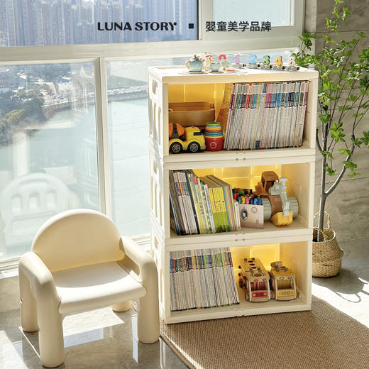 lunastory法式书柜 商品图7