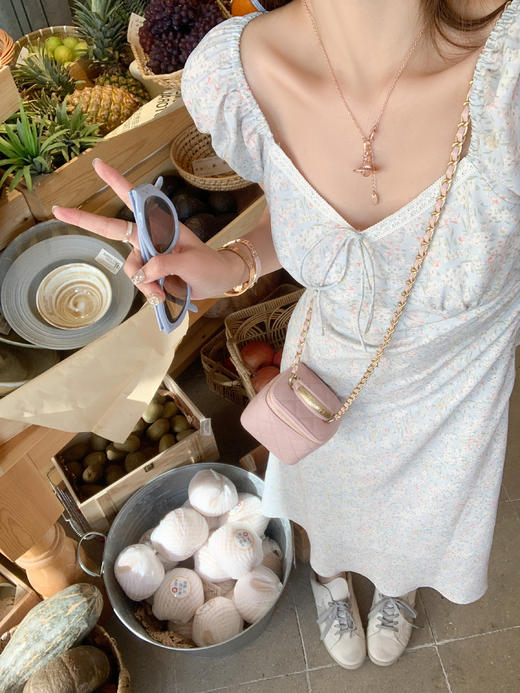 【169元任选2件】最后一波现货！蓝色碎花连衣裙 商品图9