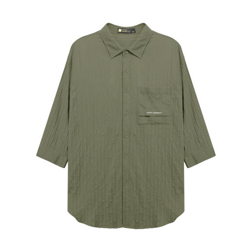 HX 夏季翻领中袖衬衫S103422250101/02 商品图2