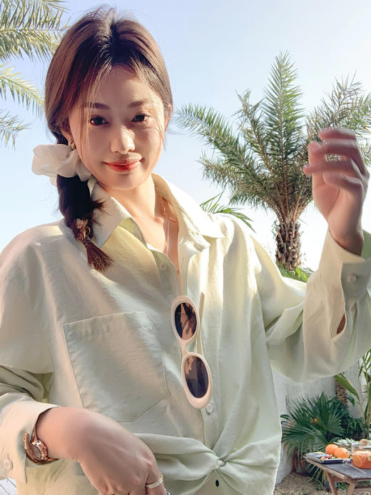 【149元任选2件】最后一波！小清新绿色衬衫 商品图12