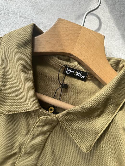 贝壳三 户外山系男士长袖T恤弹力速干翻领直筒POLO衫上衣C040216 商品图1