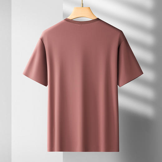 【冰丝无痕】【DDS】大依优型大码男装短袖T恤透气加肥加大大号半袖上衣男士胖子 商品图1