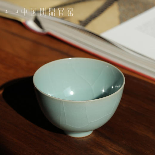 问鼎官窑卓鑫伟牛角款鸡心杯 商品图1