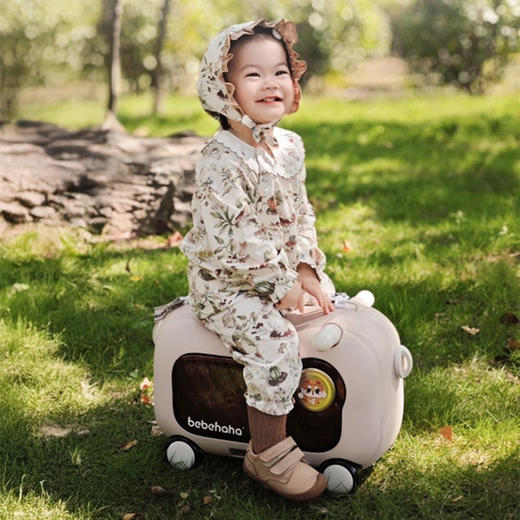 【0元抽奖】Bebehaha儿童坐骑行李箱；官网特供（开奖前需添加贝星人，否则中奖无效） 商品图2
