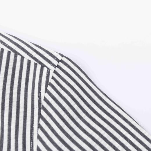 【断码清仓】HX 夏季翻领中袖衬衫S103522065101/02 商品图5