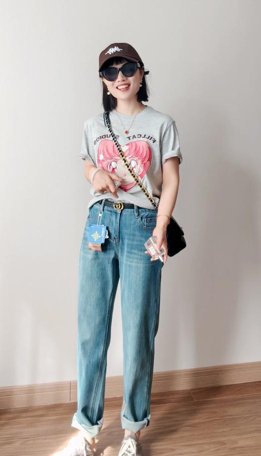 土耳其新款猫须裤脚烟管窄直筒裤 商品图8