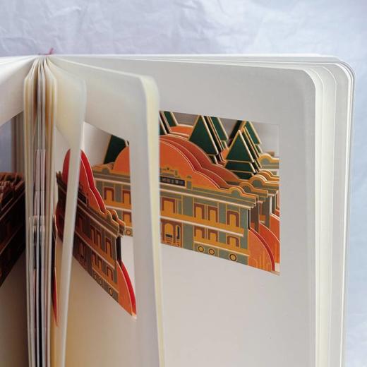 【笔记本】光辉百年镂空本-建筑版 商品图4