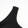 ROMI STUDIO【高品质】简约百搭遮副乳打底纯色带胸垫背心吊带T3327 商品缩略图2