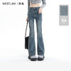 西遇显瘦修身微喇裤女春季新款高腰美式休闲小个子牛仔裤SS150011 商品缩略图0