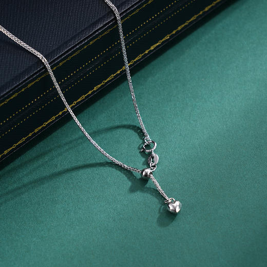 子佩集S925银【肖邦】项链【XL000654】纯银素银2503 商品图3