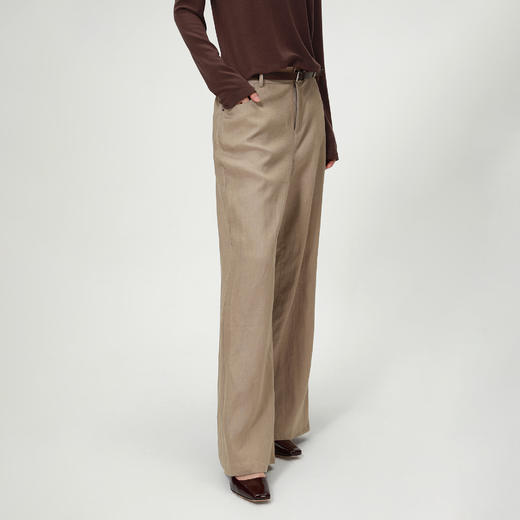 ROMI STUDIO“自我态度”羊皮拼Ancora红漆皮粗方根高跟鞋 24SSS194 商品图1