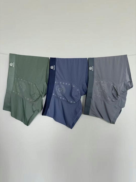 原单正品凯乐石—-男士内裤礼盒装
颜色：烟兰，湖兰，灰绿
尺码L XL XXL XXXL
一个三条 商品图5