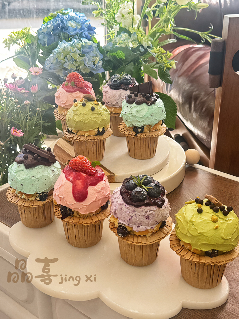 多巴胺麦芬蛋糕