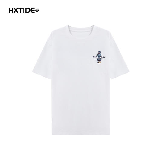 【断码清仓】HX 夏季圆领短袖T恤C102520038101/02 商品图0