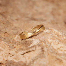 在途4周到｜Agapee-Bellina-24k镀金 戒指［法国设计师］