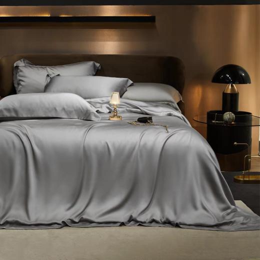 “青云染”6A级别桑蚕丝床品四件套 商品图0