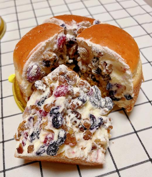 严选 | 予疆之礼.新疆塔城奶酪包 410克/个 原味/黑麦 进口安佳纯动物奶油 精选新疆干果 商品图2