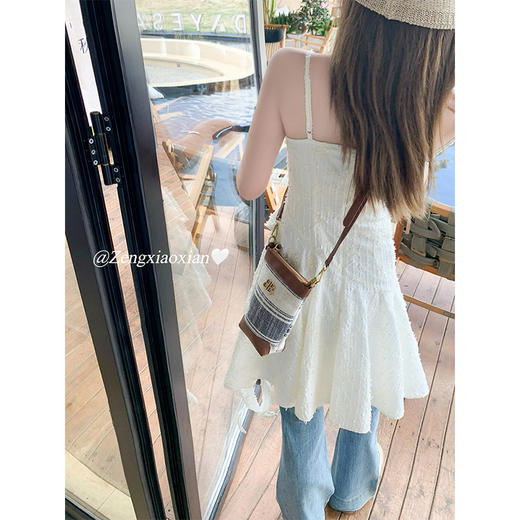 【189元任选2件】最后一波现货！不规则吊带连衣短裙 商品图3