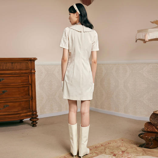 蝴蝶结星光舞会裙夏季重工设计感连衣裙(货号:MC87DR517A2001) 商品图4