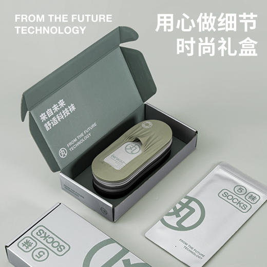 自带降温功能｜一丸羊奶丝踩冰船袜 春夏透气轻薄凉感短袜子 男女同款 5双装 商品图3