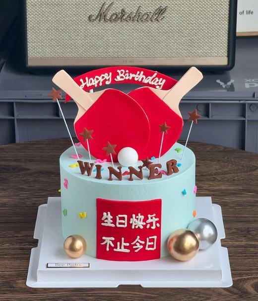 乒乓球A款蛋糕 商品图0