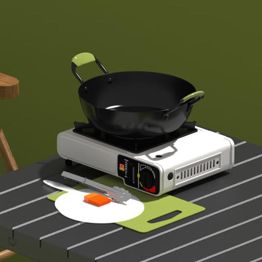 都市太太（DStt）都市太太户外系列美美与共卡式炉炖锅套装 商品图2