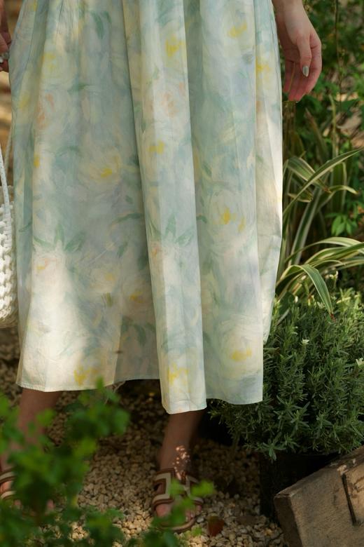 【门店同款】ENJOY夏季“悠然之境”油画系带连衣裙 162253086 商品图14