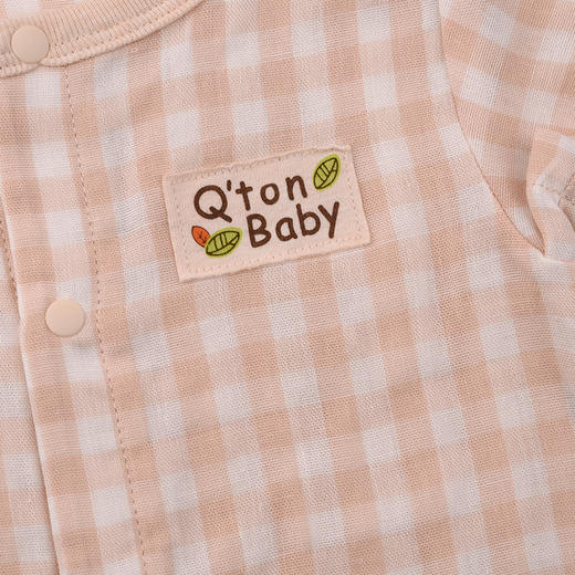 棉果果夏季彩棉纯棉哈衣爬服对开连体衣M201722199212 商品图2