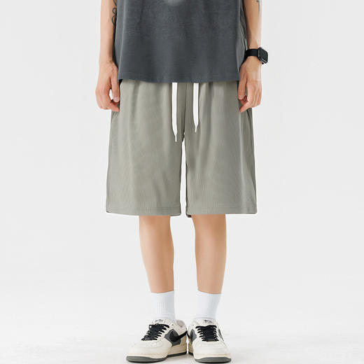 【DSL】大依优型大码短裤五分裤大号裤子弹力透气加肥加大夏季松紧腰宽松运动沙滩裤 商品图2