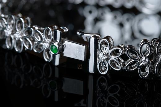 【翠影拾光】满绿翡翠手链-SL12410079W 商品图4