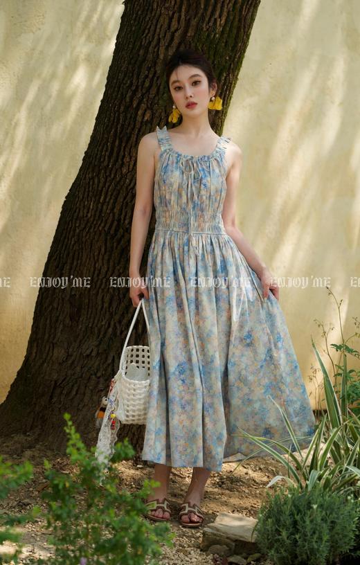 【门店同款】ENJOY夏季“悠然之境”油画打揽连衣裙 162253131 商品图1