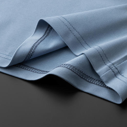 【桑蚕丝】【DDS】大依优型大码男装短袖POLO衫透气加肥加大大号半袖体恤上衣男士胖子 商品图7