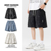 【DSL】大依优型大码短裤五分裤大号裤子弹力透气加肥加大夏季松紧腰宽松运动沙滩裤 商品缩略图2