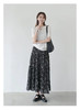 温柔风显瘦A字碎花半身裙 商品缩略图5