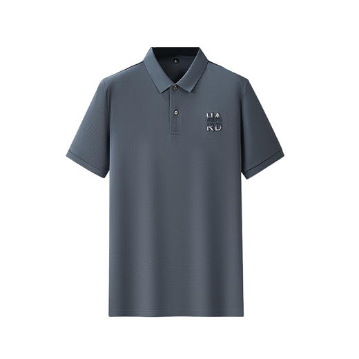 【双股丝光棉莱赛尔】【DPF】大依优型大码短袖POLO衫丝光棉翻领宽松加肥加大休闲夏季半袖体恤胖子 商品图5